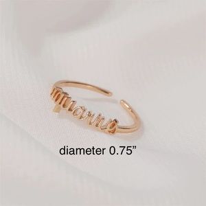 ♒️ Aquarius Zodiac Ring | Gold | Adjustable